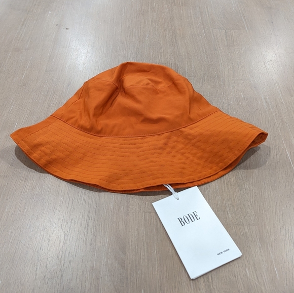 BODE Nylon Water Resistant Bucket Hat Orange - Picture 2 of 5